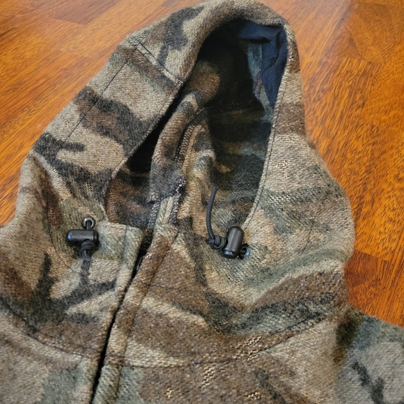 SOLD King of the Mountain Omnitherm unlined Heavy Wool Hoody Small - Picture 5 of 12